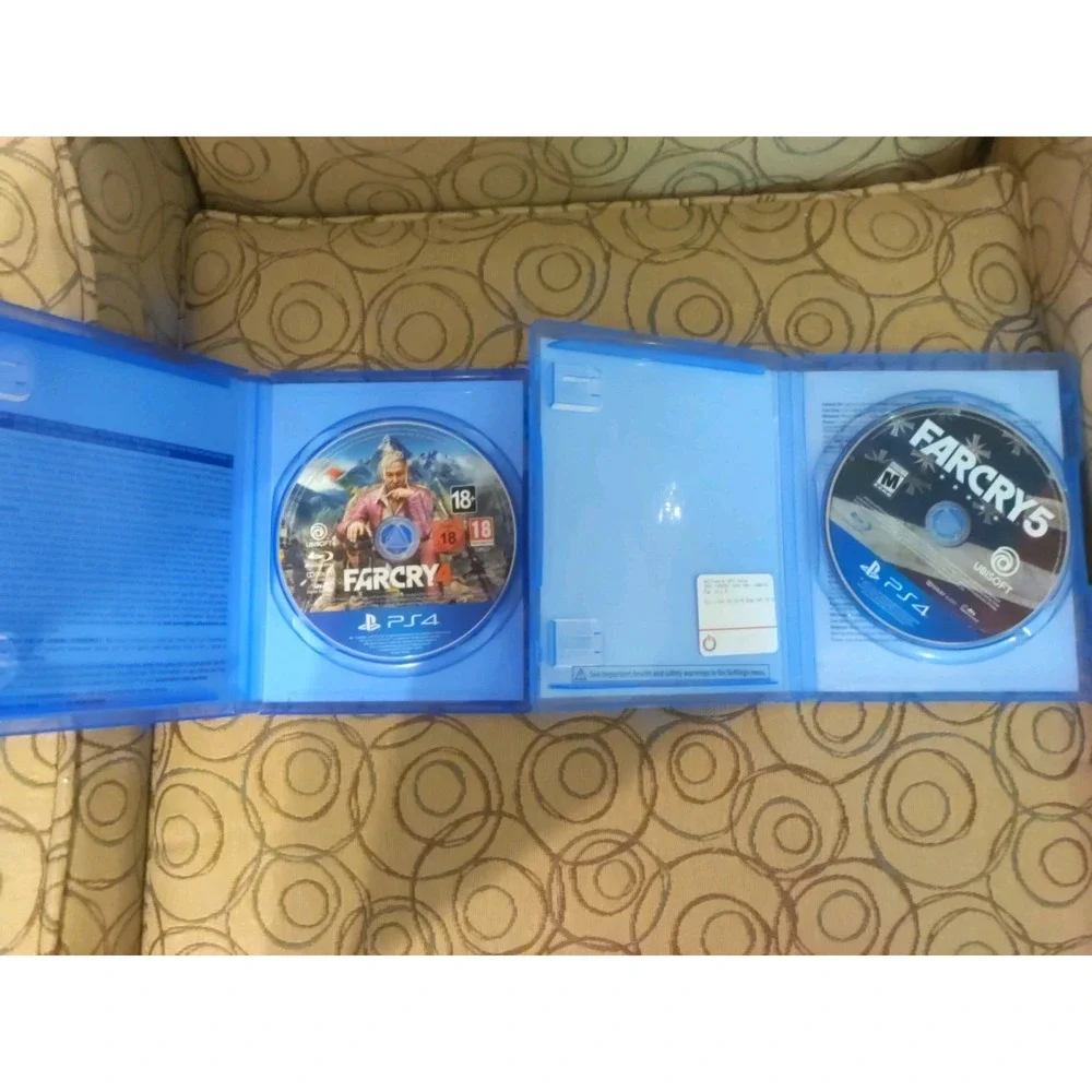 Far cry 4, Far Cry 5  Playstation 4 Ubisoft Game Bundle